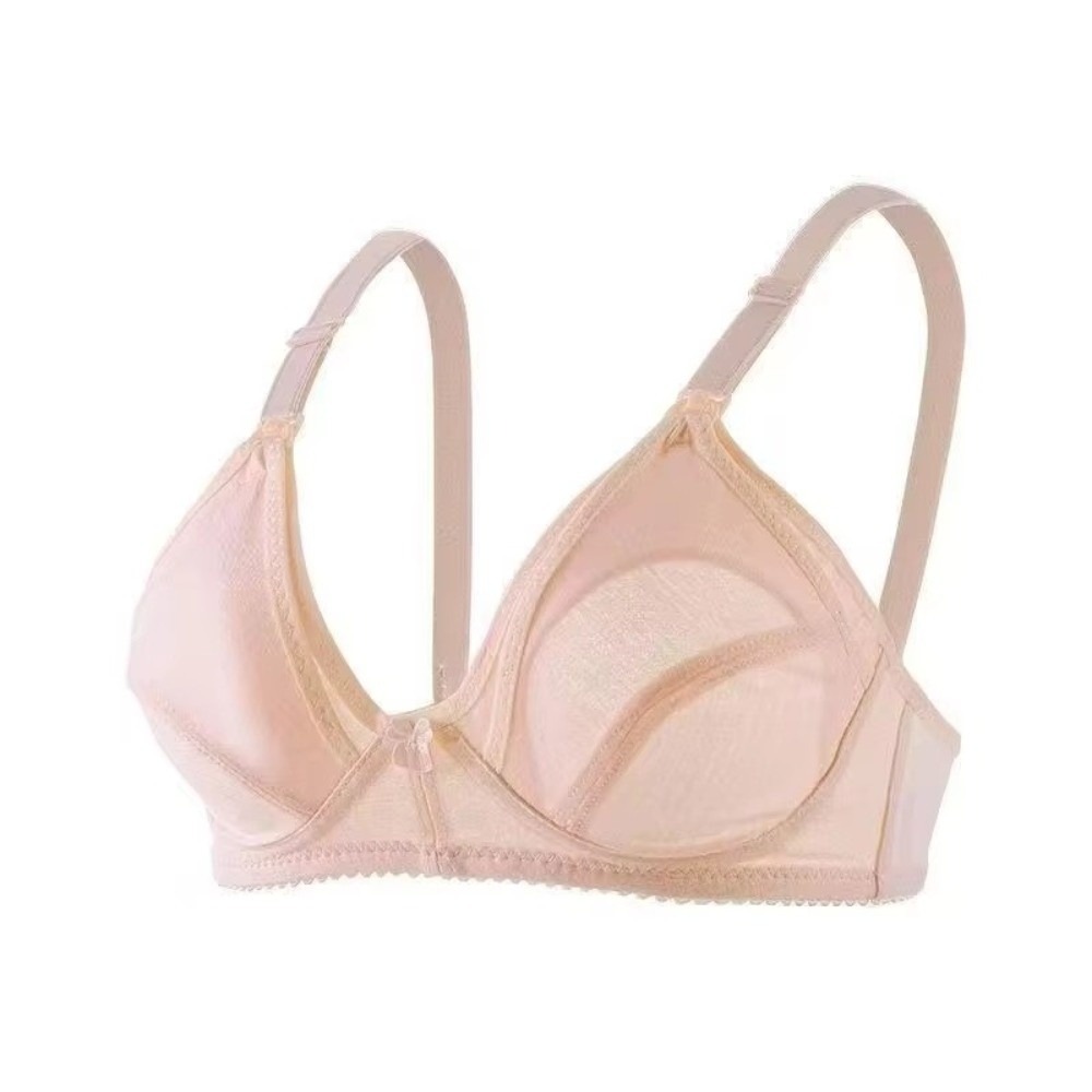 Nursing Bra Sleep - เสื้อชั้นในให้นมบุตรผ้าฝ้ายนุ่มพิเศษ ไซส์ใหญ่ แบบเปิดด้านหน้า ไม่มีโครง สำหรับคุณแม่