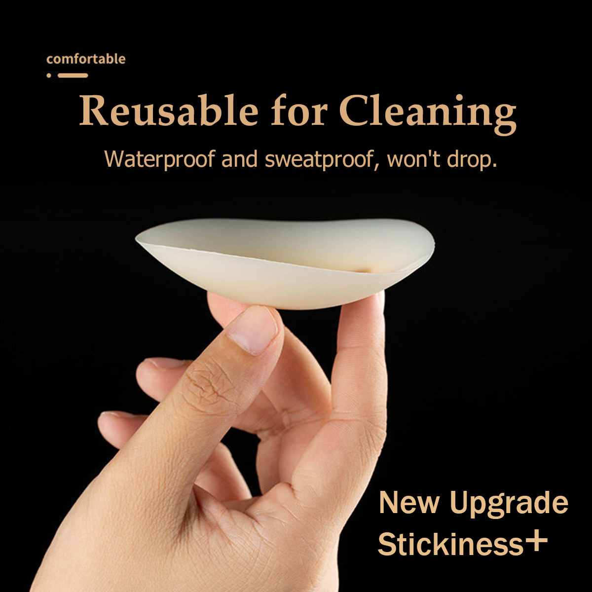 แผ่นปิดจุกนมแบบซิลิโคน 5 คู่ ข - Silicone Bra Adhesive บทวิจารณ์และราคา